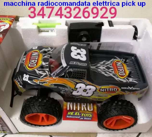 macchina radiocomandato elettrica PICK UP