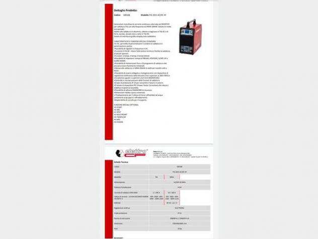 Macchine per saldare mig e tig Elettro CF Nuovo