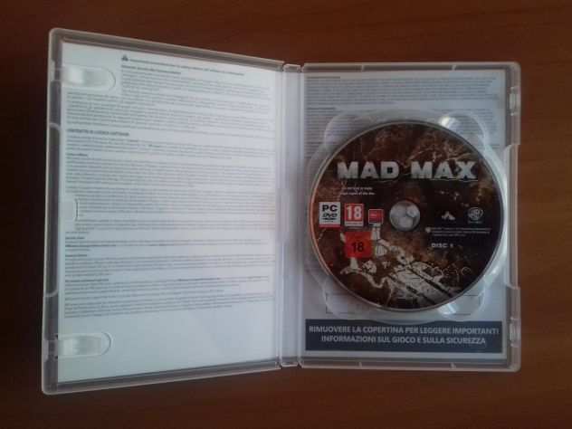Mad Max videogioco pc originale