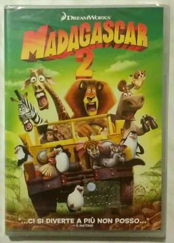 Madagascar 2 (1 DVD) Produzione DreamWorks, 2014 nuovo con cellophane