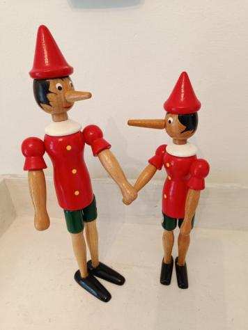 made in Italy - Burattino giocattolo 2x Pinocchio - 2000-2010 - Italia