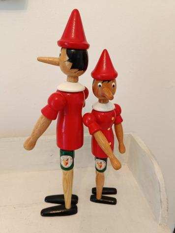 made in Italy - Burattino giocattolo 2x Pinocchio - 2000-2010 - Italia
