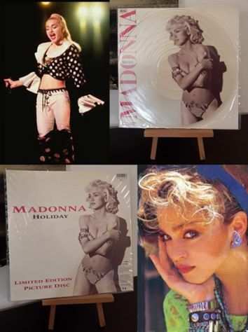 MADONNA, HOLIDAY, LIMITED EDITION PICTURE DISC, Uscita 1991 Paese UK.