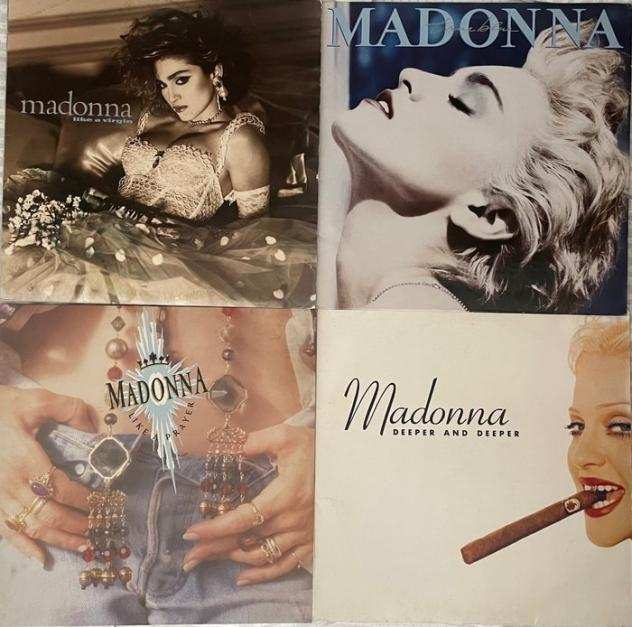 Madonna - Like a Virgin . Like a Prayer . True Blue . Deeper and Deeper - Titoli vari - Album LP, Maxi Singolo 12 pollici - 19841992