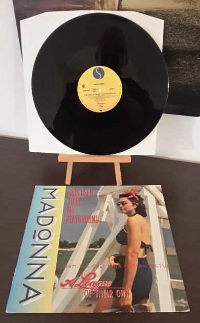 MADONNA, This Used To Be My Playground, Vinyl 12quot 45 giri, Sire Records 1992.