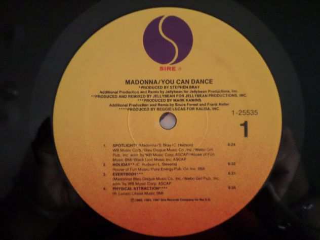 MADONNA - You Can Dance - Extended Remixes OBI - LP  33 giri 1987 SIRE