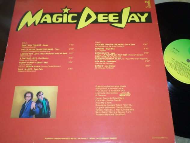 MAGIC DEE JAY - Compilation Mixed - LP  33 giri 1984 Discomagic Records
