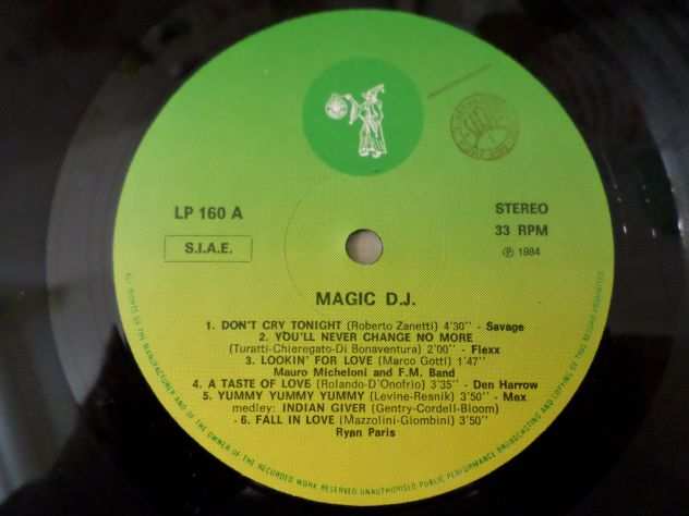 MAGIC DEE JAY - Compilation Mixed - LP  33 giri 1984 Discomagic Records