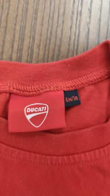 Maglietta Ducati rossa manica corta 6-12 mesi