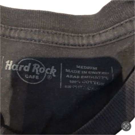 Maglietta vintage Hard Rock Cafe Praga, blu navy, logo iconico