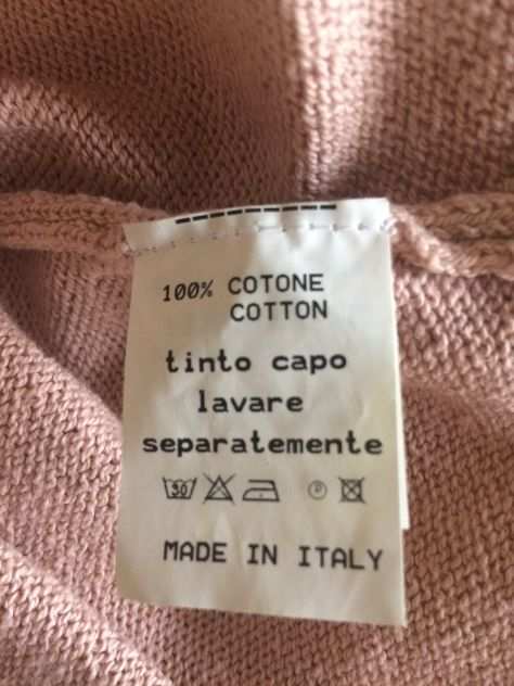 Maglione NUOVO rosa cotone Blue Joint