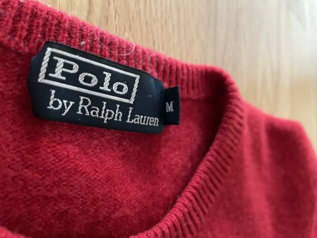 Maglione Ralph Lauren Polo, taglia M, 100 lana