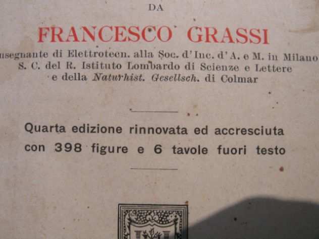 Magnetismo e Elettricitagrave HOEPLI Francesco Grassi 1911