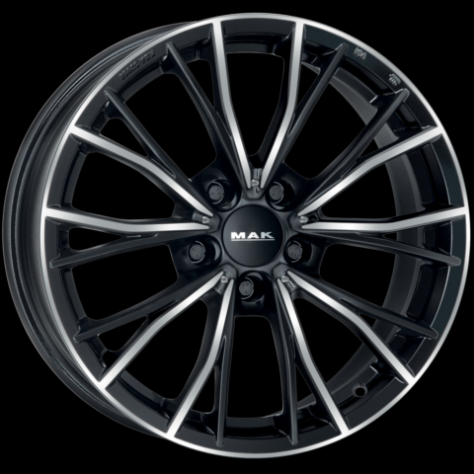 Mak Mark cerchi in lega Gun metal Black Mirror Gloss Black 17 18 19 20 promo