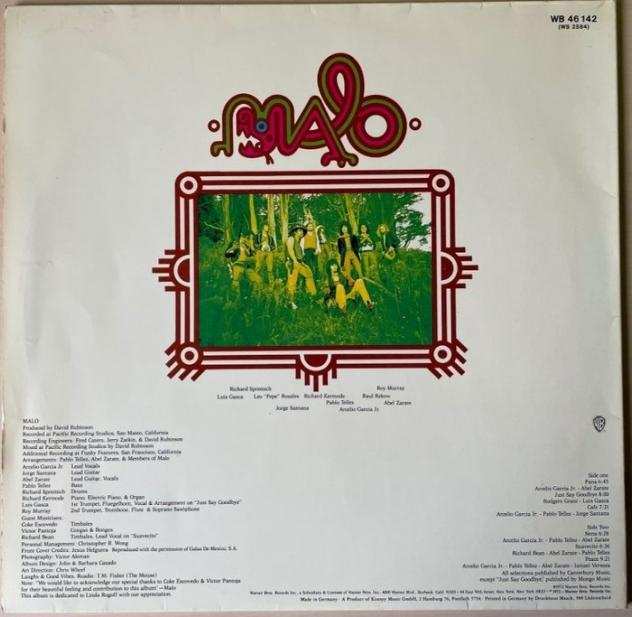 Malo - 1 , DOS , Evolution - Titoli vari - LP - 1973