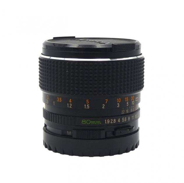 Mamiya Sekor C, 80 mm f1.9 per M645 in Scatola Originale con Libretto dIstruzioni