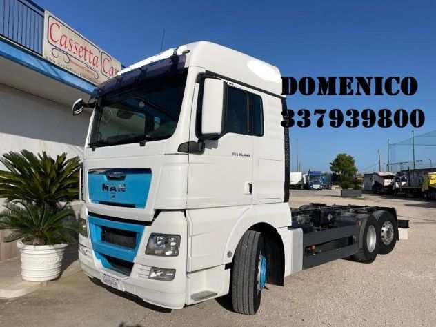 MAN TGX 26.440 TELAIO EURO 5 IN ADR PRIMO ASSE 8 TON