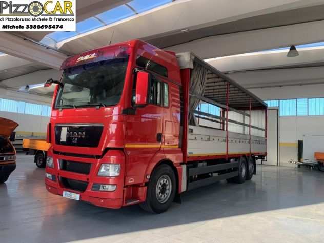 MAN TGX 26.480 CENTINATO 9,20 E RIMORCHIO BIGA