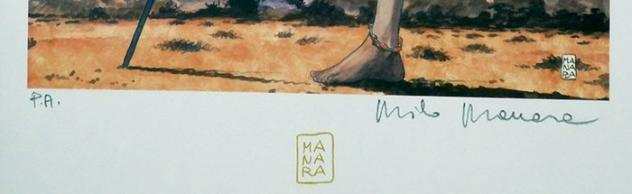 Manara, Milo - 1 Offset Print - Bergegravere - 2021
