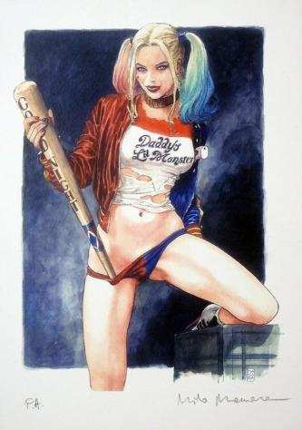 Manara, Milo - 1 Offset Print - Harley Quinn - Suicide Squad - 2016