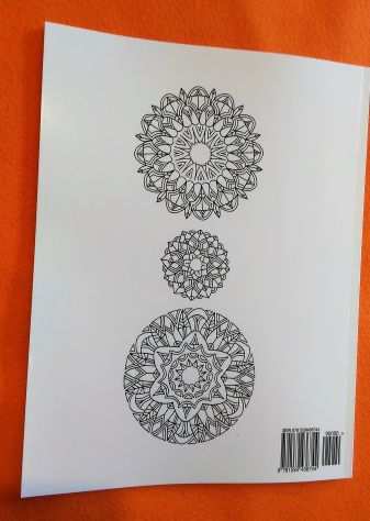 Mandala - libro da colorare - antistress - colouring book  2 regali