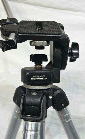 Manfrotto Mod. 128  Testa Microfluido - Alluminio - VM 0935 TD Treppiede