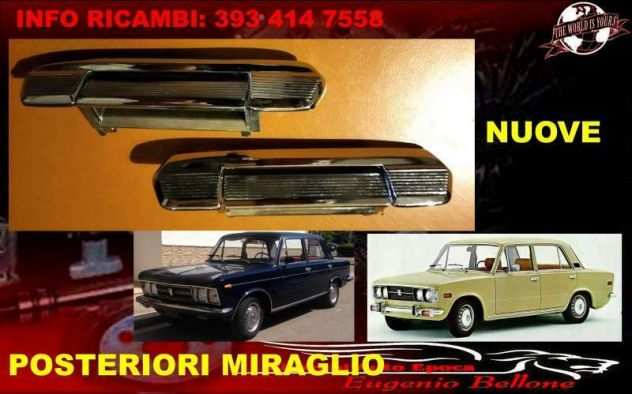 Maniglie posteriori Fiat 125 coppia nuove