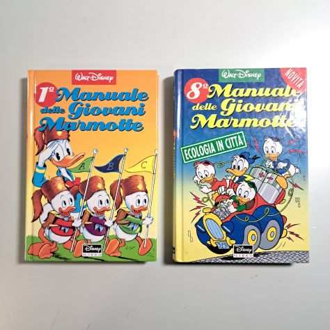 Manuale delle Giovani Marmotte 1-8 - Gentilini, Brioschi - Walt Disney - 1991