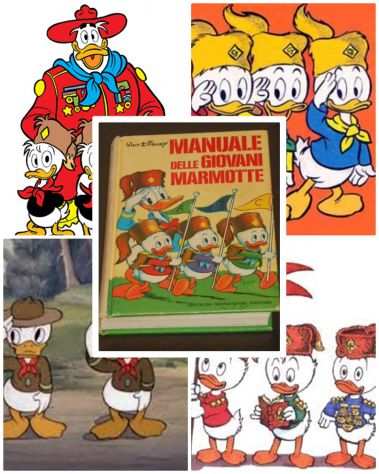 Manuale delle Giovani Marmotte, Walt Disney, ARNOLDO MONDADORI EDITORE 1970.