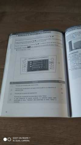 Manuale istruzioni Touch screen Toyota