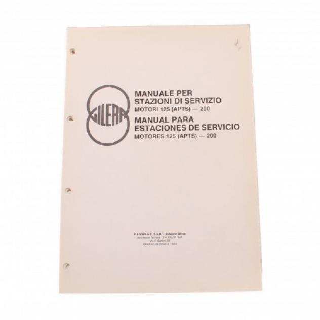 Manuale officina per motori Gilera APTS 125 e 200