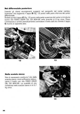 Manuale uso e manutenzione trattori Goldoni serie Universal 230 233 236 238 240