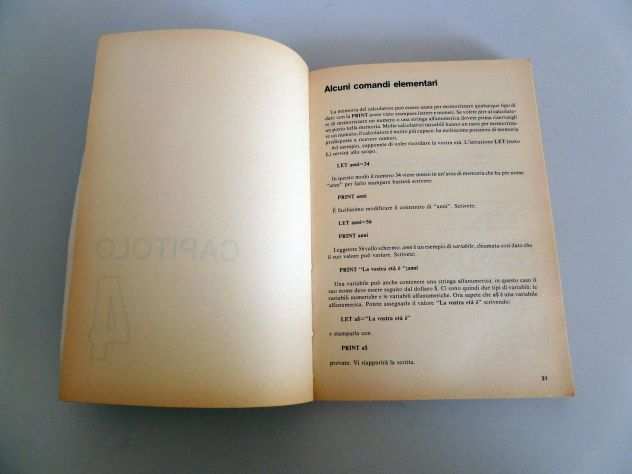 Manuale vintage (Alla scoperta dello Spectrum ZX Sinclair) anno 1983