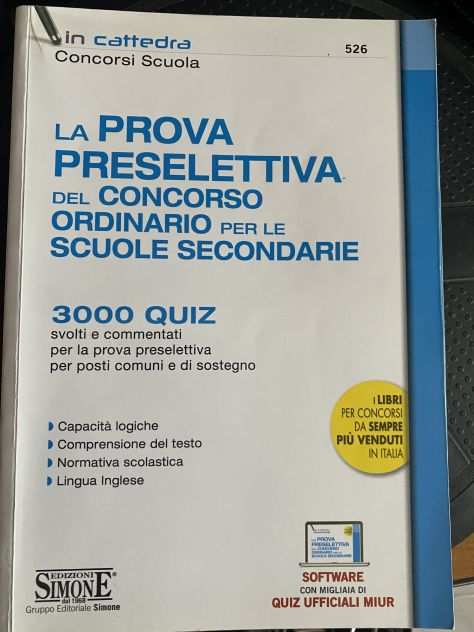 Manuali concorso docenti prova scritta