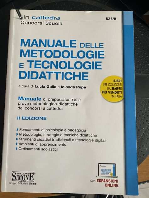 Manuali concorso docenti prova scritta