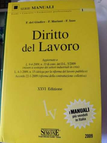 Manuali di Diritto Amministrativo e del Lavoro