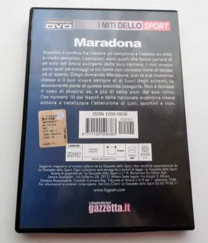 Maradona i miti dello sport dvd Logos