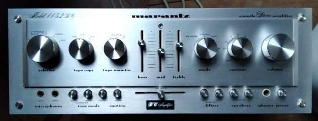 Marantz Model 1152 DC amplificatore integrato 1975 (LEGGERE BENE ANNUNCIO)