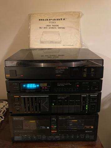 Marantz - ST 353 - PM 353 - SD 343 - TT 253 - Modelli vari - Amplificatore integrato, Piatto, Registratore a Cassette