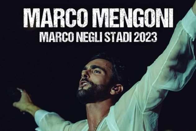 Marco Mengoni 2 biglietti prato San Siro Milano 8 luglio 2023