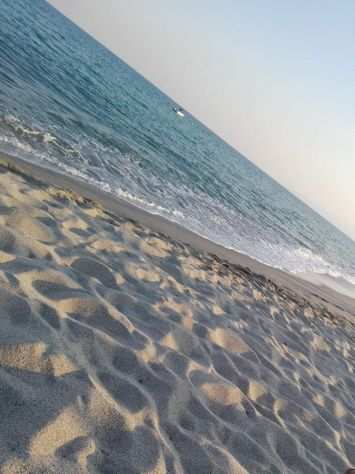 Mare in Calabria in localitagrave costiera bandiera blu per vacanza di mare e relax