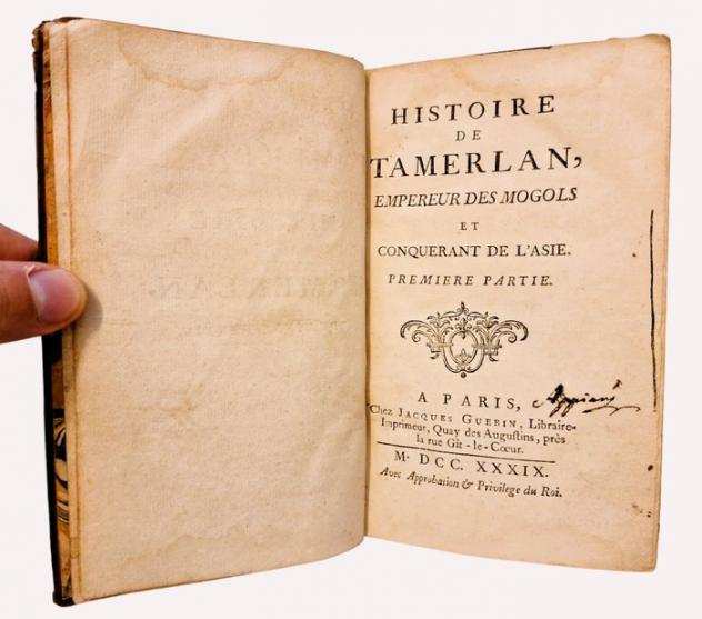 Margat de Tilly - Histoire de Tamerlan - 1739