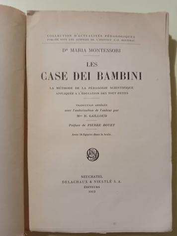 Maria Montessori - Les case dei bambini - 1912