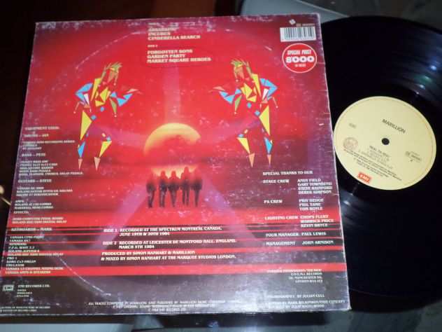 MARILLION - Real To Reel - LP  33 giri 1983 EMI Italy