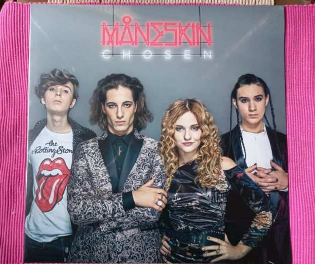 Maringneskin ndash Chosen (2021) VINILE BLU TRASPARENTE