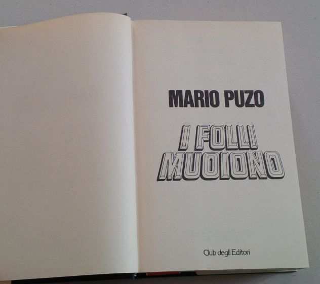 Mario Puzo - I folli muoiono