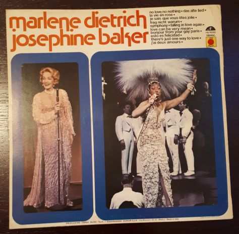 Marlene Dietrich, Josephine Baker (ITA Napoleon nlp 11088 stero) long play.