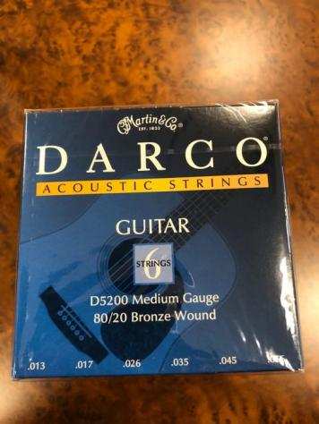 MARTIN DARCO - 60 MUTE D5200 - 1356 Per Chitarra Acustica Medium - Chitarra acustica