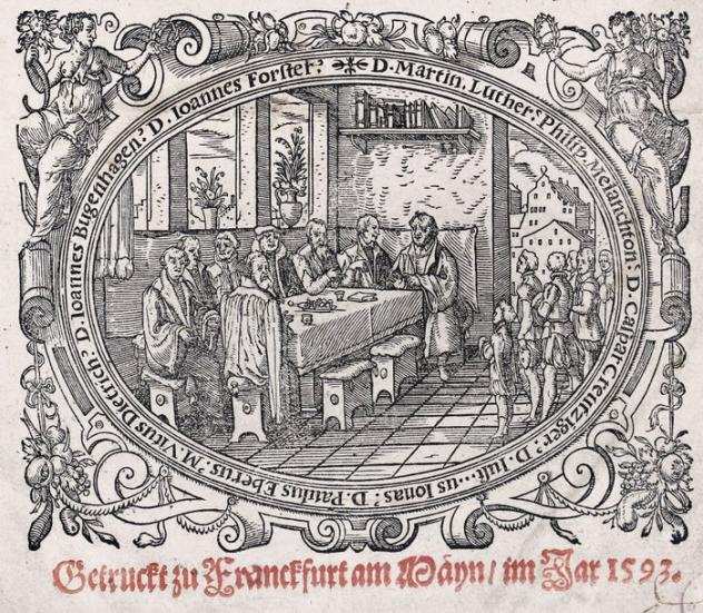 Martin Lutero - Colloquia oder Tischreden - 1593