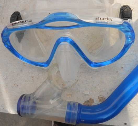 maschera da immersione modello Sharky della Mares